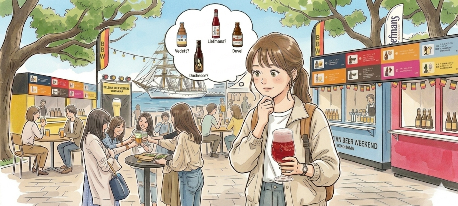 ベルギービールおすすめ診断＆ランキング（BBW2026 横浜会場編）